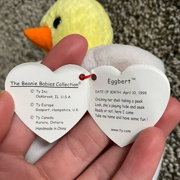 Eggbert beanie baby - Picture 4 of 4